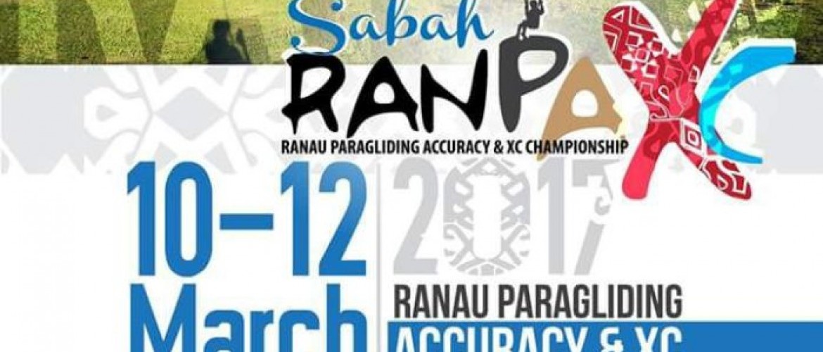 Sabah RANPAXC 2017, Ranau Paragliding Accuracy & XC Championship 2017