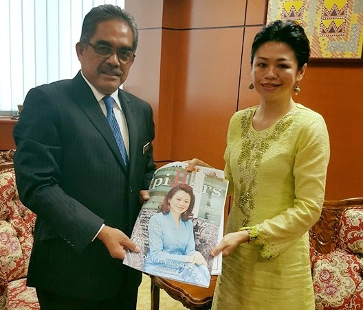 Dr Juliana’s Courtesy Visit To Sabah State Secretary